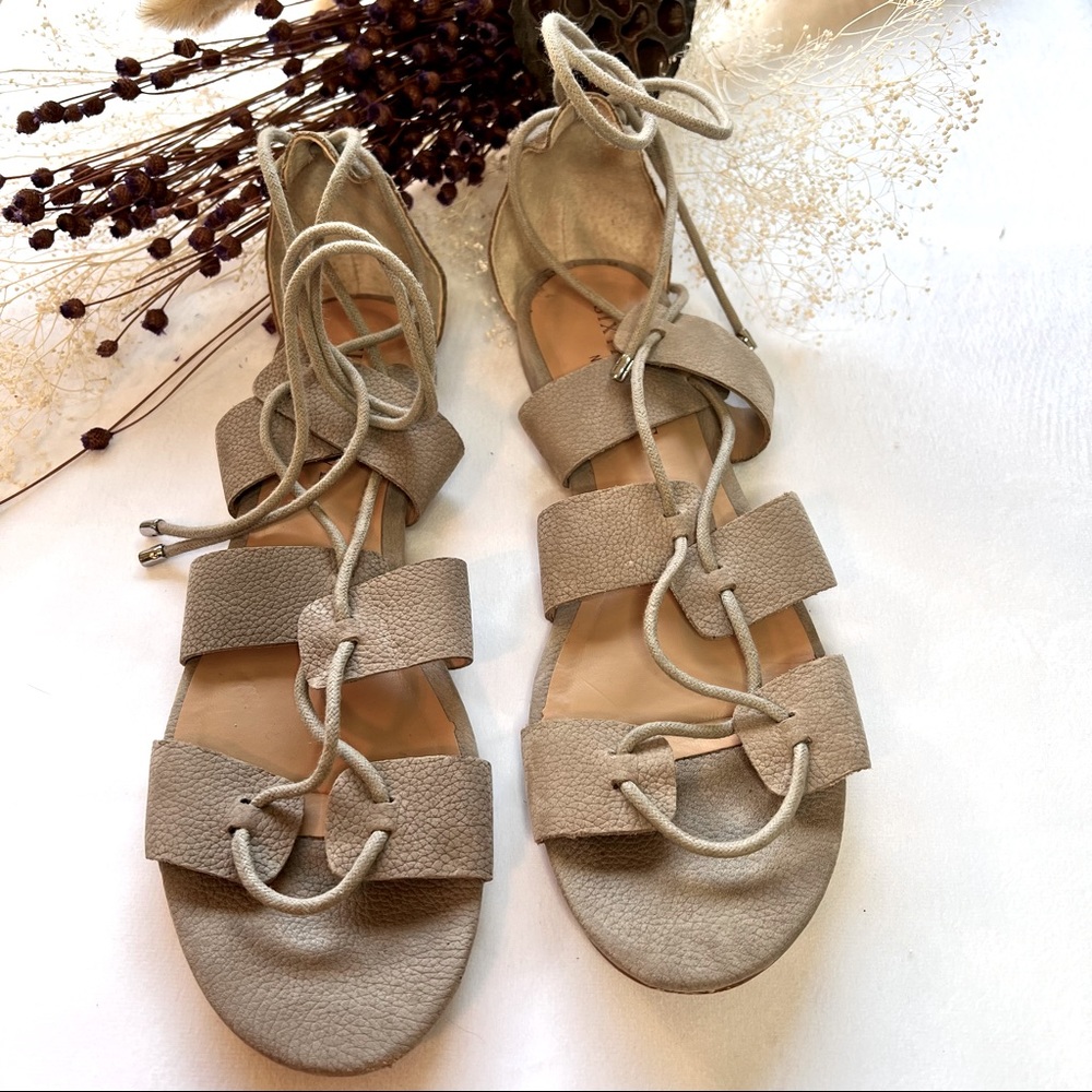 Leather Gladiator Sandals